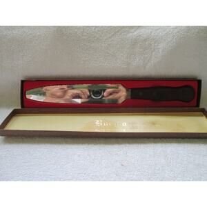 "Enjoy Coca-Cola", Burnco, cuts-all knife, original box, 13"
